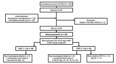 Serum S100 Protein Is a Reliable Predictor of Brain Injury After Out-of-Hospital Cardiac Arrest: A Cohort Study